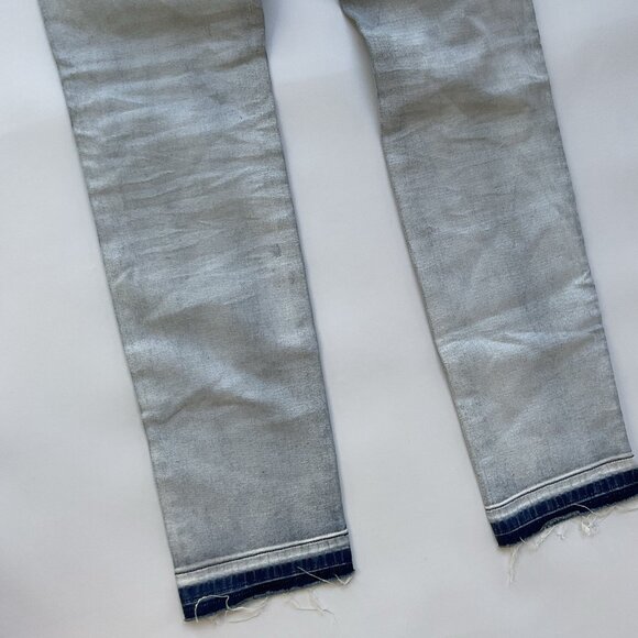 Diesel Women’s Sandy Regular Slim Straight Jeans Light Blue 0681M Size W27 - Picture 9 of 12